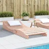Image de vidaXL Vidaxl Chaise Longue 205x80x31,5 Cm Bois Massif De Douglas