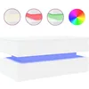 Image de vidaXL Vidaxl Table Basse Avec Lumières Led Blanc 90x50x40 Cm