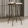 Image de vidaXL Table de bistro mosaïque terre cuite Ø50x70 cm céramique4003398