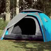 Image de vidaXL Vidaxl Tente De Camping À Dôme 4 Personnes Bleu Libération Rapide
