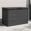 Image de vidaXL Boîte à coussins d'extérieur anthracite 77,5x44,5x53 cm PP366602