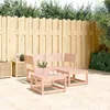Image de vidaXL Vidaxl Salon De Jardin 3 Pcs Bois Massif De Douglas