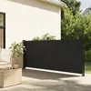 Image de vidaXL Auvent latéral rétractable noir 100x500 cm