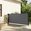 Image de vidaXL Auvent latéral rétractable anthracite 140x600 cm4004518