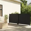 Image de vidaXL Auvent latéral rétractable noir 140x600 cm