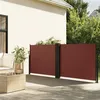 Image de vidaXL Auvent latéral rétractable marron 140x600 cm