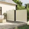 Image de vidaXL Vidaxl Auvent Latéral Rétractable Crème 180x600 Cm