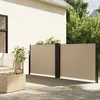 Image de Vidaxl Auvent LatÃ©ral RÃ©tractable Beige 120x1000 Cm