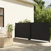 Image de vidaXL Auvent latéral rétractable noir 140x1000 cm