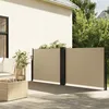 Image de Vidaxl Auvent LatÃ©ral RÃ©tractable Beige 140x1000 Cm