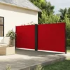 Image de Vidaxl Auvent LatÃ©ral RÃ©tractable Rouge 180x1000 Cm