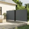 Image de Vidaxl Auvent LatÃ©ral RÃ©tractable Anthracite 180x1000 Cm