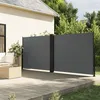 Image de vidaXL Auvent latéral rétractable Anthracite 180x1200 cm