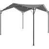 Image de vidaXL Vidaxl Parasol De Jardin Avec Mât En Acier Marron 269x269x235 Cm