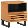 Image de vidaXL Table de chevet 40x34x46 cm bois d'acacia massif377468