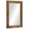 Image de vidaXL Miroir salle de bain 50x70 cm bois massif d'acacia et verre