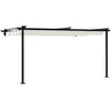 Image de vidaXL Vidaxl Gazebo Mural Crème 3 X 4 M Acier