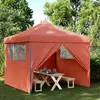 Image de vidaXL Tente de réception pliable escamotable avec 4 parois latérales