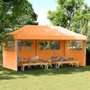 Image de vidaXL Tente de réception pliable escamotable avec 3 parois latérales
