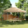 Image de vidaXL Tente de réception pliable escamotable beige 440x292x315 cm4004959