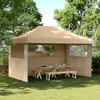 Image de vidaXL Tente de réception pliable escamotable avec 3 parois latérales