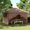 Image de vidaXL Tente de réception pliable escamotable avec 4 parois latérales
