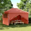 Image de vidaXL Tente de réception pliable escamotable avec 4 parois latérales