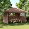 Image de Vidaxl Tente De RÃ©ception Pliable Escamotable Avec 3 Parois LatÃ©rales