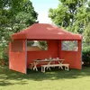 Image de vidaXL Tente de réception pliable escamotable avec 3 parois latérales