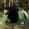 Image de vidaXL Vidaxl Tente De Camping À Dôme 4 Personnes Vert Libération Rapide