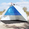 Image de Vidaxl Tente De Plage Bleu AzurÃ© LibÃ©ration Rapide ImpermÃ©able
