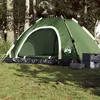 Image de vidaXL Tente de camping 5 personnes vert libération rapide4004173