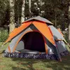 Image de vidaXL Tente de camping à dôme 4 personnes libération rapide4004183