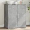 Image de vidaXL Buffet gris bÃ©ton 60x31x70 cm bois d'ingÃ©nierie