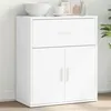 Image de vidaXL Buffet blanc 60x31x70 cm bois d'ingénierie