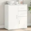 Image de vidaXL Buffet blanc 60x31x70 cm bois d'ingÃ©nierie