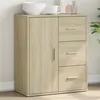 Image de vidaXL Buffet chêne sonoma 60x31x70 cm bois d'ingénierie840480