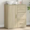 Image de vidaXL Buffet chÃªne sonoma 60x31x70 cm bois d'ingÃ©nierie