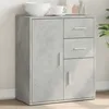 Image de vidaXL Buffet gris bÃ©ton 60x31x70 cm bois d'ingÃ©nierie