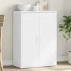Image de vidaXL Buffet blanc 60x31x84 cm bois d'ingénierie840485