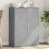 Image de vidaXL Buffet gris béton 60x31x84 cm bois d'ingénierie840488