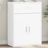 Image de vidaXL Buffet blanc 60x30x84 cm bois d'ingénierie840492