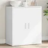 Image de vidaXL Buffet blanc 79x38x80 cm bois d'ingénierie840513