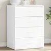 Image de vidaXL Buffet blanc 60x39x80 cm bois d’ingénierie840527