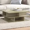 Image de vidaXL Table basse chêne sonoma 70x70x29 cm bois d'ingénierie840746