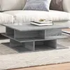 Image de vidaXL Table basse sonoma gris 70x70x29 cm bois d'ingénierie840749