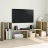 Image de vidaXL Meubles TV 2 pcs chêne sonoma 75x30x50 cm bois d'ingénierie840788