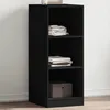 Image de vidaXL Vidaxl Garde-Robe Noir 48x41x102 Cm Bois D'ingénierie