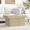 Image de vidaXL Vidaxl Table Basse Chêne Sonoma 80x55x40 Cm Bois D'ingénierie