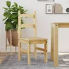 Image de vidaXL Chaises à manger lot de 2 40x46x99 cm bois massif de pin4005726